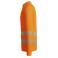 Polo alta visibilidad manga larga hombre Atrio LS. Color naranja fluor.