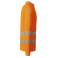 Polo alta visibilidad manga larga hombre Atrio LS. Color naranja fluor.