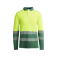 Polo alta visibilidad manga larga hombre Atrio LS. Color verde jardín/amarillo flúor.