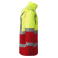 Parka de alta visibilidad hombre Merak. Color rojo laboral/amarillo flúor.