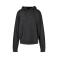 Sudadera oversize con capucha unisex BY191. Color negro.