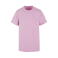 Camiseta unisex BY190. Color rosa suave.