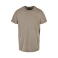 Camiseta unisex BY190. Color caqui oscuro.