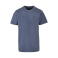 Camiseta unisex BY190. Color azul vintage.