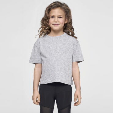 Camiseta crop niña BY114