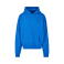 Sudadera oversize con capucha unisex BY162. Color azul cobalto.