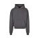 Sudadera oversize con capucha unisex BY162. Color imán.