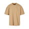 Camiseta oversize gruesa hombre BY163. Color beige u..