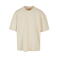 Camiseta oversize gruesa hombre BY163. Color arena.