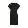 Vestido camiseta mujer BY101. Color negro.