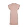 Vestido camiseta mujer BY101. Color rosa crepuscular.
