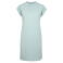 Vestido camiseta mujer BY101. Color menta azul.