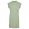 Vestido camiseta mujer BY101. Color salvia suave.