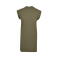 Vestido camiseta mujer BY101. Color oliva.