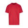 Camiseta oversize gruesa hombre BY102. Color rojo ciudad.