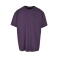Camiseta oversize gruesa hombre BY102. Color noche púrpura.