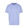 Camiseta oversize gruesa hombre BY102. Color azul viola.
