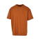 Camiseta oversize gruesa hombre BY102. Color caramelo.