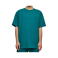 Camiseta oversize gruesa hombre BY102. Color verde retro.