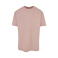 Camiseta oversize gruesa hombre BY102. Color rosa crepuscular.