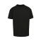Camiseta oversize gruesa hombre BY102. Color negro.