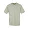 Camiseta oversize gruesa hombre BY102. Color salvia suave.