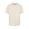 Camiseta oversize gruesa hombre BY102. Color arena.