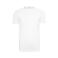 Camiseta orgánica hombre BY136. Color blanco.