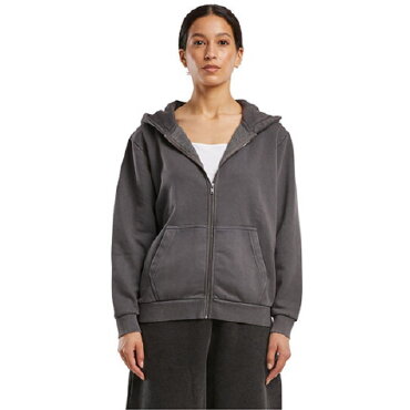 Sudadera con capucha y cremallera gruesa mujer BY299