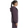 Sudadera con capucha y cremallera esponjosa mujer BY290. .