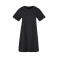 Vestido camiseta mujer BY214. Color negro.