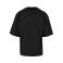 Camiseta oversize gruesa unisex BY256. Color negro.