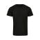 Camiseta básica unisex BY090. Color negro.