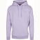 Sudadera con capucha unisex BY011. Color lila.