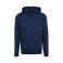 Sudadera con capucha unisex BY011. Color azul marino claro.