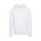 Sudadera con capucha unisex BY011. Color blanco.