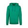 Sudadera con capucha unisex BY011. Color verde bosque.