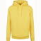 Sudadera con capucha unisex BY011. Color amarillo taxi.