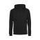 Sudadera con capucha unisex BY011. Color negro.