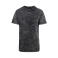 Camiseta lavada al ácido unisex BY070. Color blanco grisáceo oscuro.