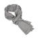 Bufanda ligera BY063. Color gris jaspeado.