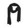 Bufanda ligera BY063. Color negro.