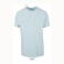 Camiseta unisex BY004. Color azul océano.