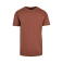 Camiseta unisex BY004. Color corteza.