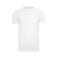 Camiseta unisex BY004. Color blanco.