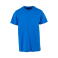 Camiseta unisex BY004. Color azul intenso.