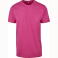 Camiseta unisex BY004. Color rosa hibisco.
