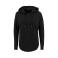 Sudadera con capucha extragrande mujer BY037. Color negro.