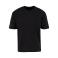 Camiseta oversize unisex BY364. Color negro.