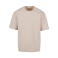 Camiseta oversize unisex BY364. Color nube.
